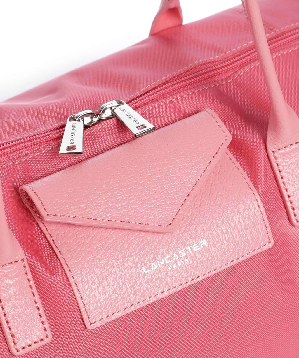 Lancaster Smart KBA Weekend bag rose fonce