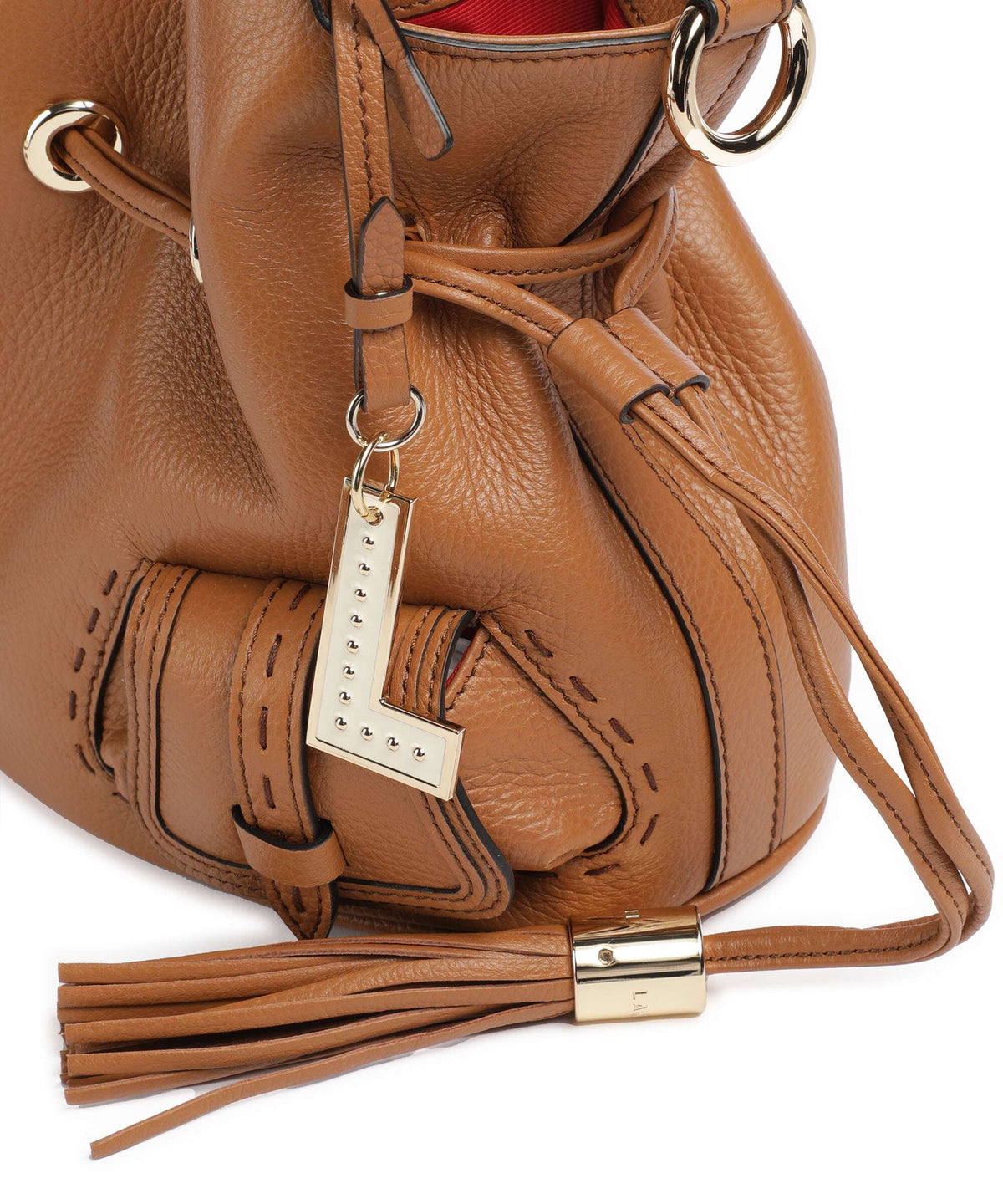 Lancel Premier Flirt S Bucket bag camel