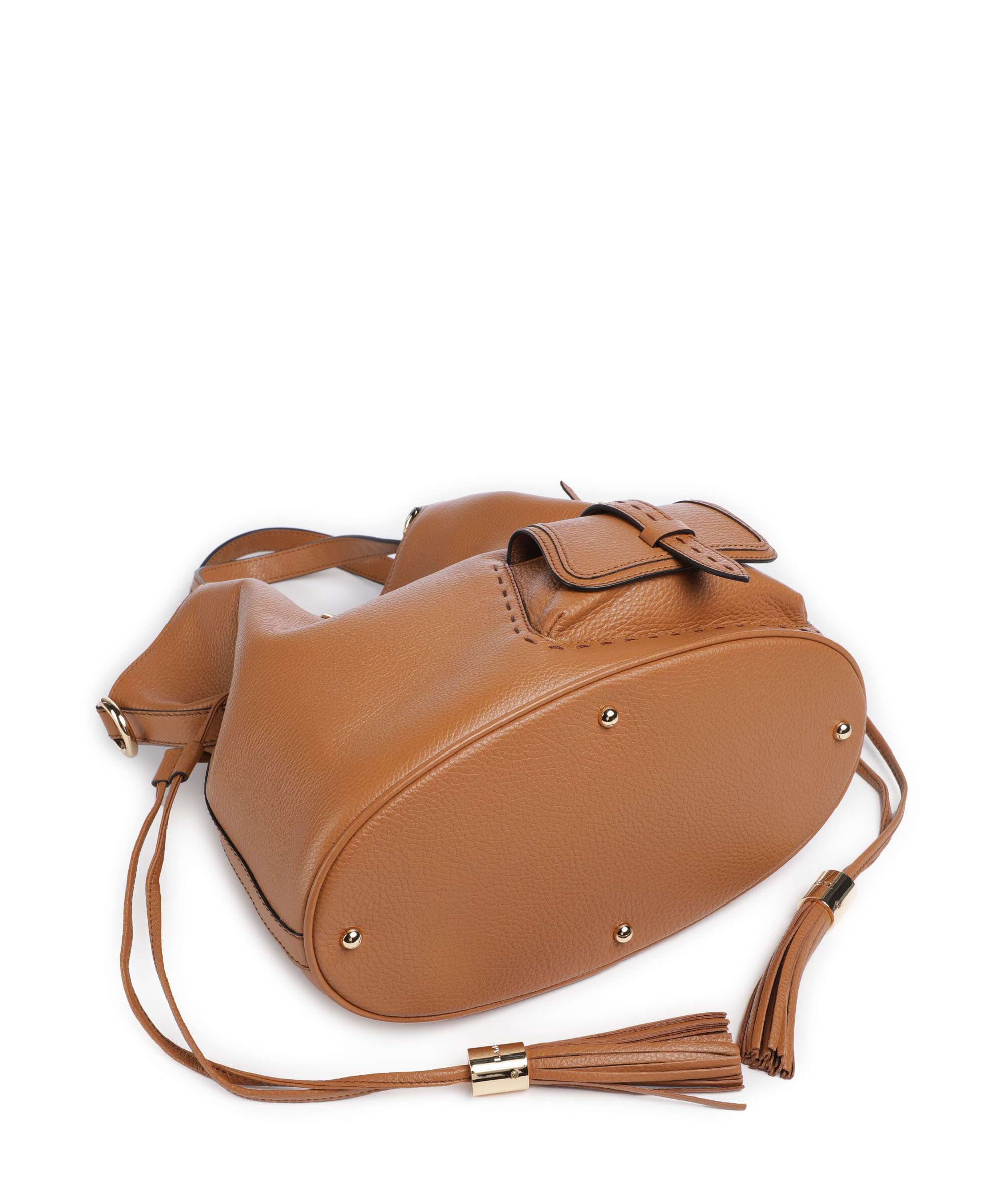 Lancel Premier Flirt M Bucket bag camel