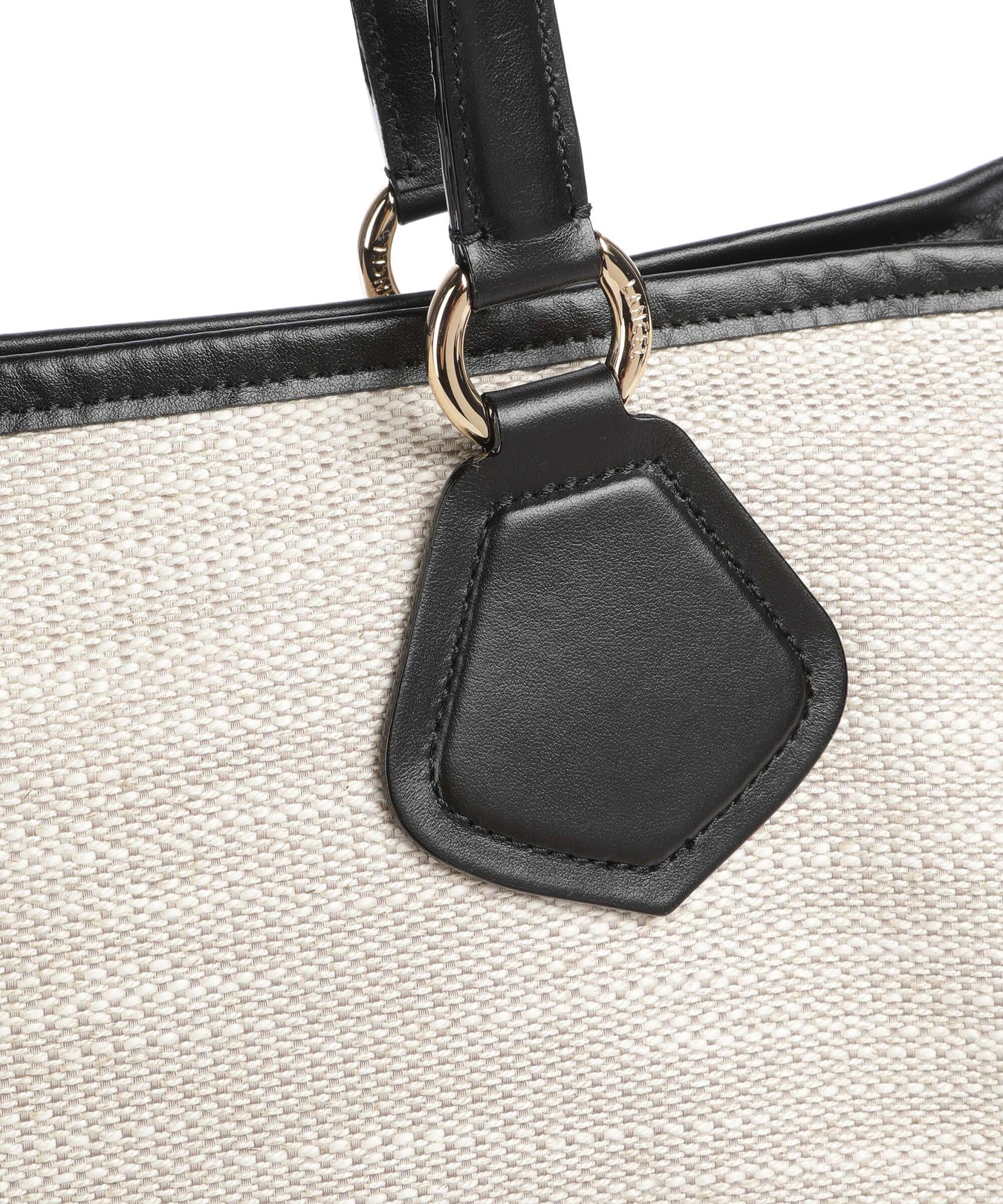 Lancel L Tote bag natural/black