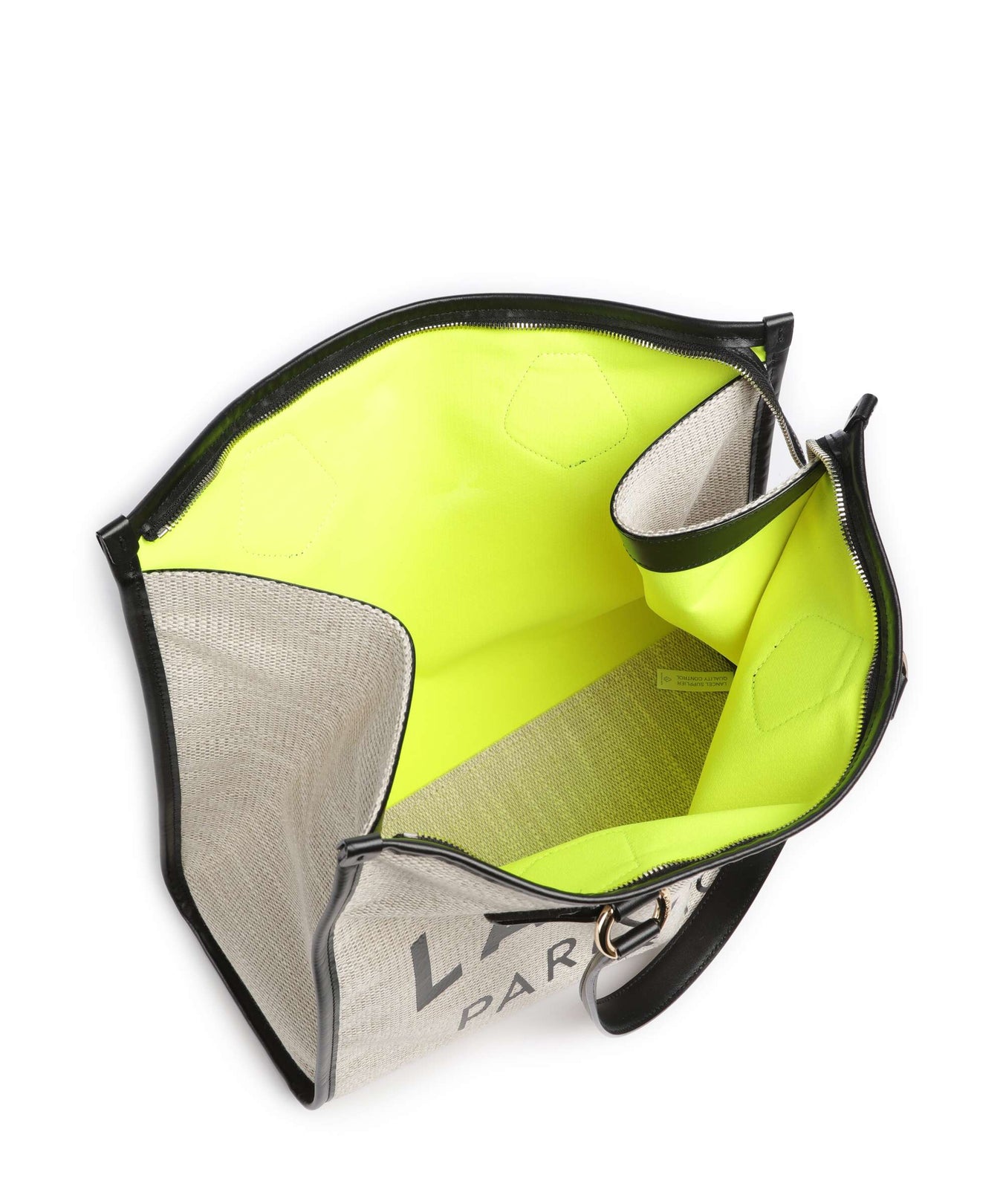 Lancel L Tote bag natural/black