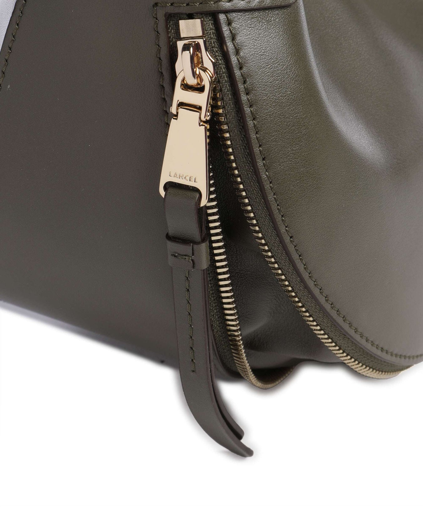 Lancel Origami S Hobo bag dark khaki