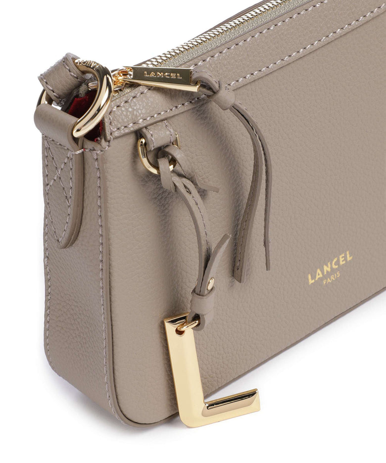 Lancel Faubourg Mini Crossbody bag greige