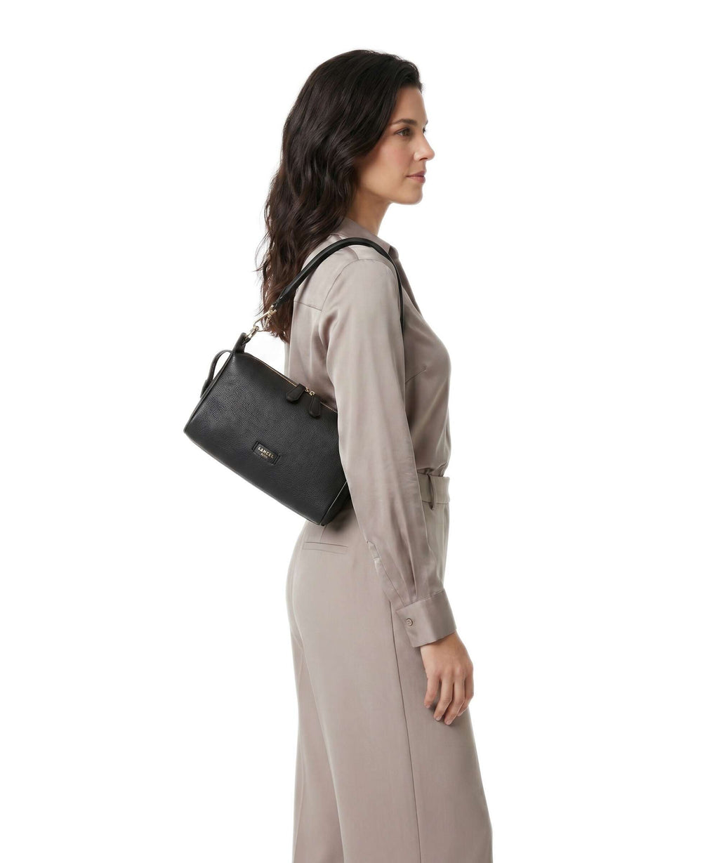 Lancel Louison M Shoulder bag black