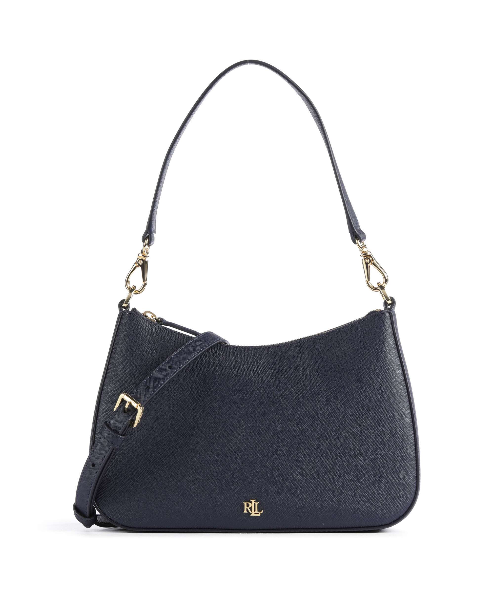 Lauren Ralph Lauren Danni 26 Shoulder bag saffiano cow leather tan