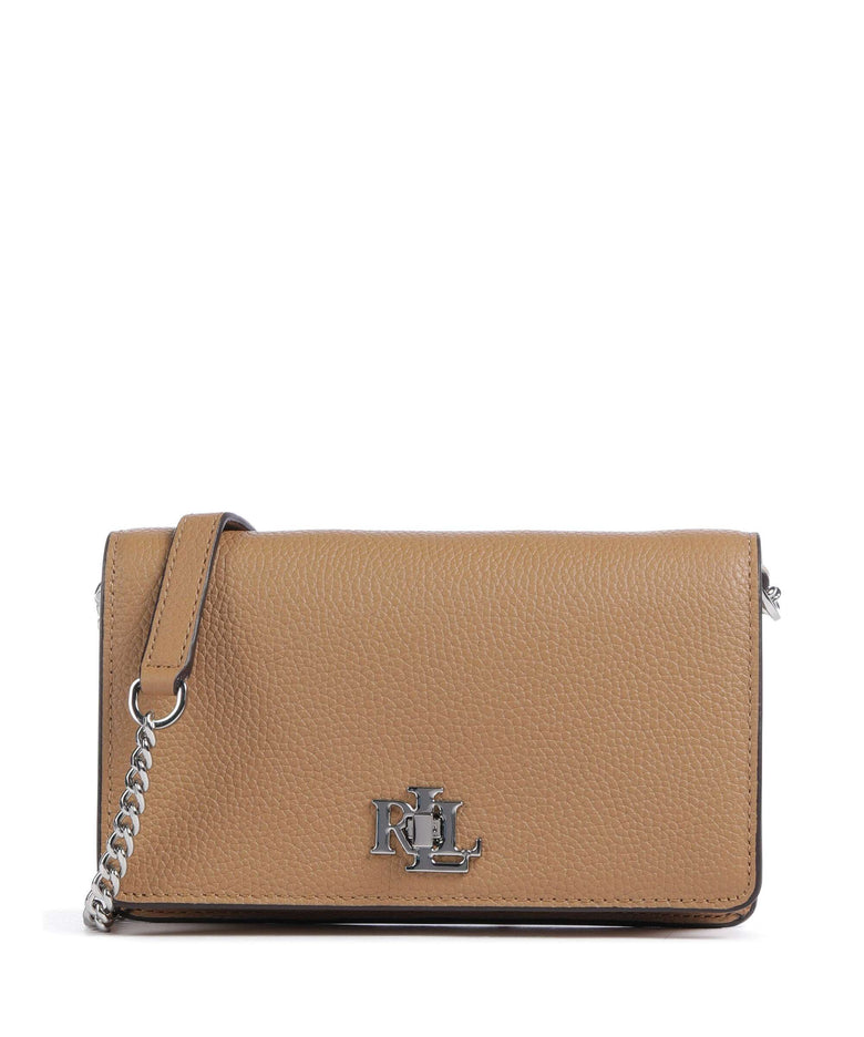 Lauren Ralph Lauren Turn-Lock Crossbody bag camel