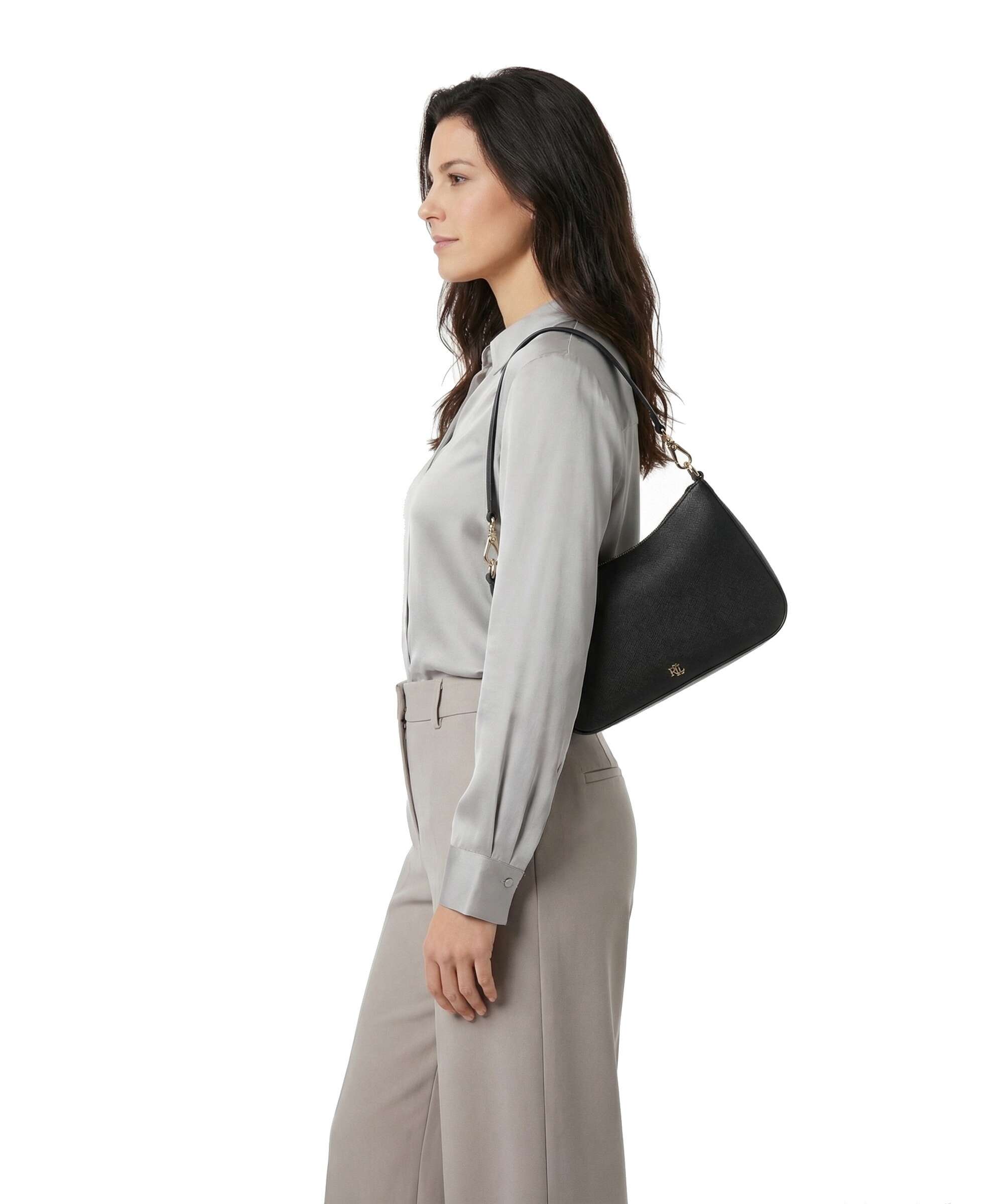 Lauren Ralph Lauren Danni 26 Shoulder bag saffiano cow leather
