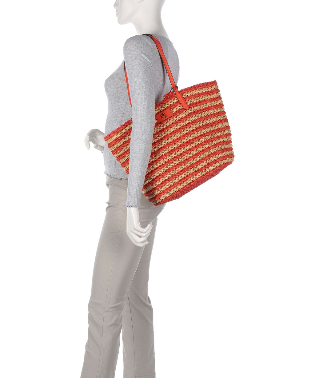 Lauren Ralph Lauren Brie 31 Tote bag natural/orange lily