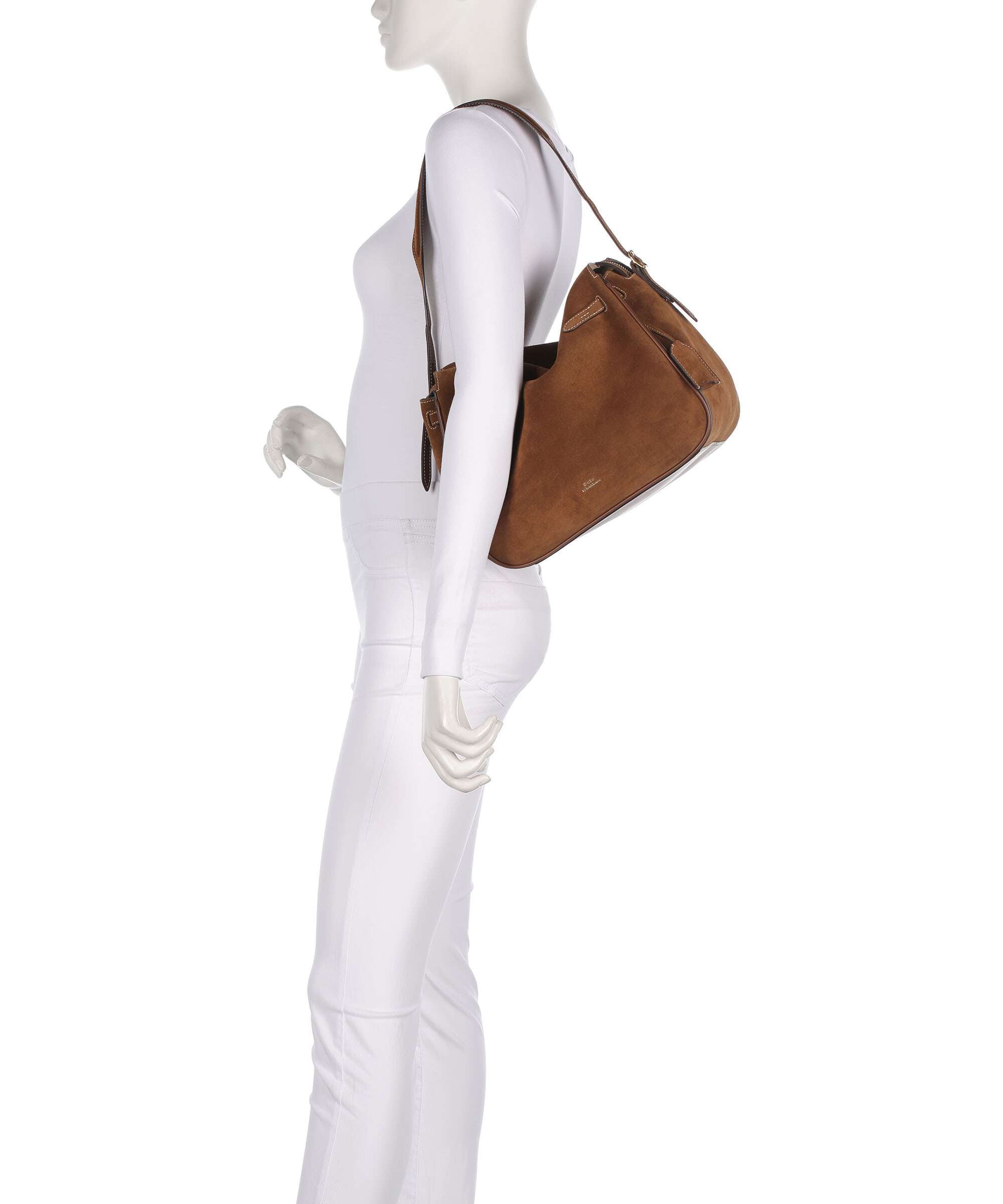 Polo Ralph Lauren ID Collection Large Hobo bag cinnamon/cuoio