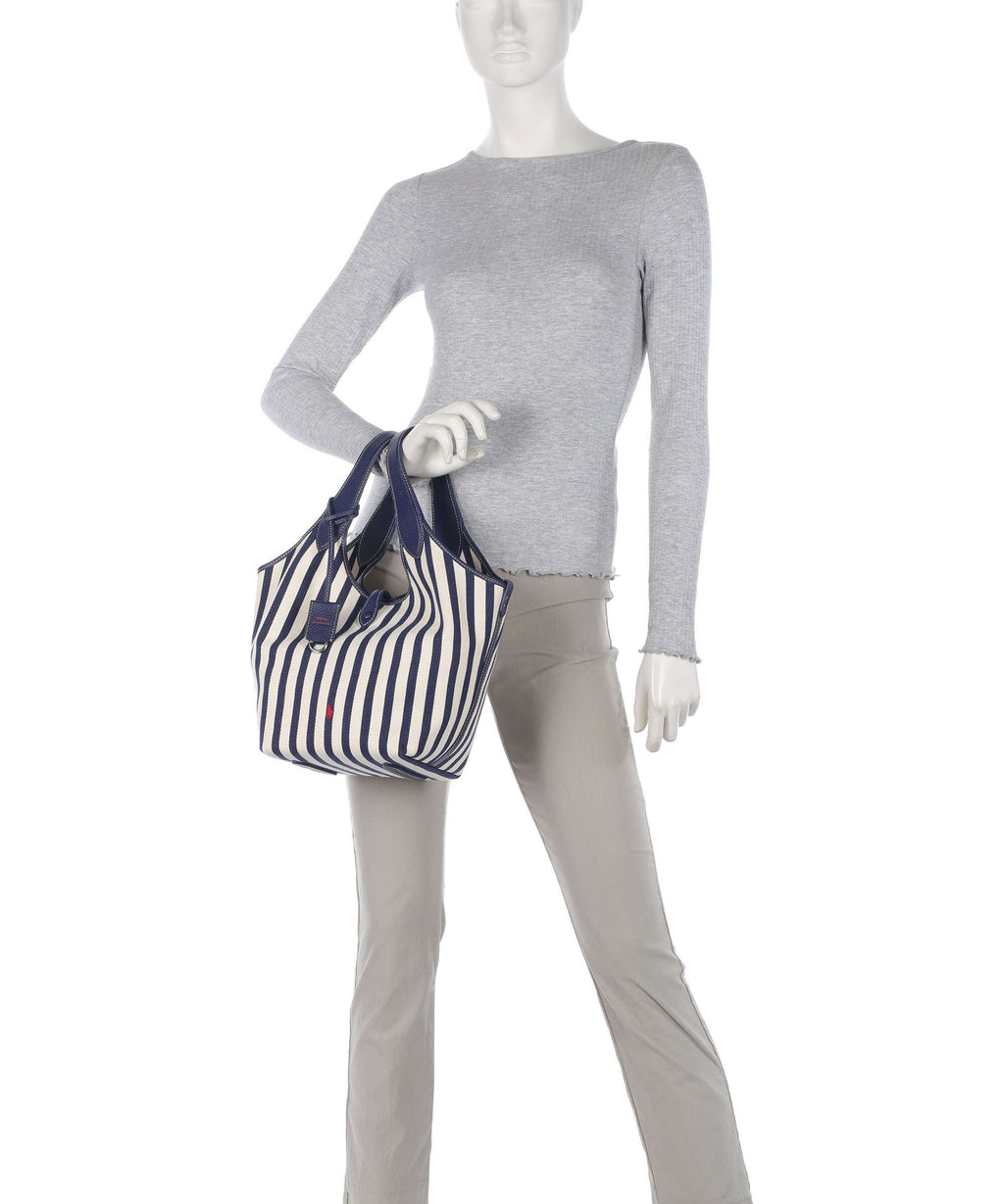 Polo Ralph Lauren Play Medium Handbag ink/white