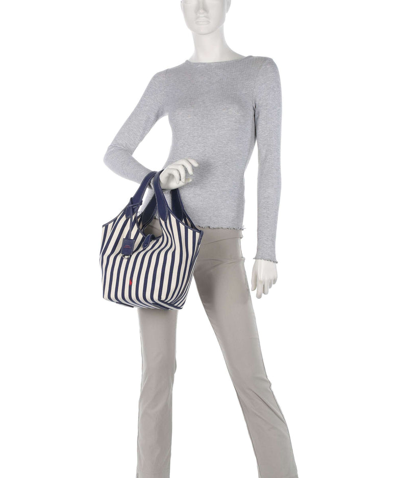 Polo Ralph Lauren Play Medium Handbag ink/white