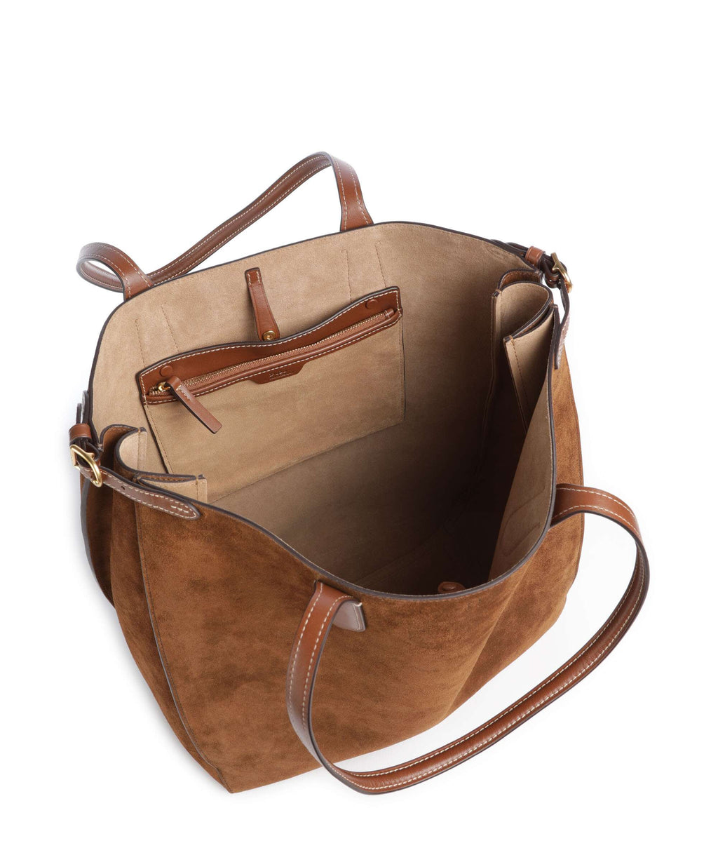 Polo Ralph Lauren Bellport Large Tote bag cinnamon/cuoio