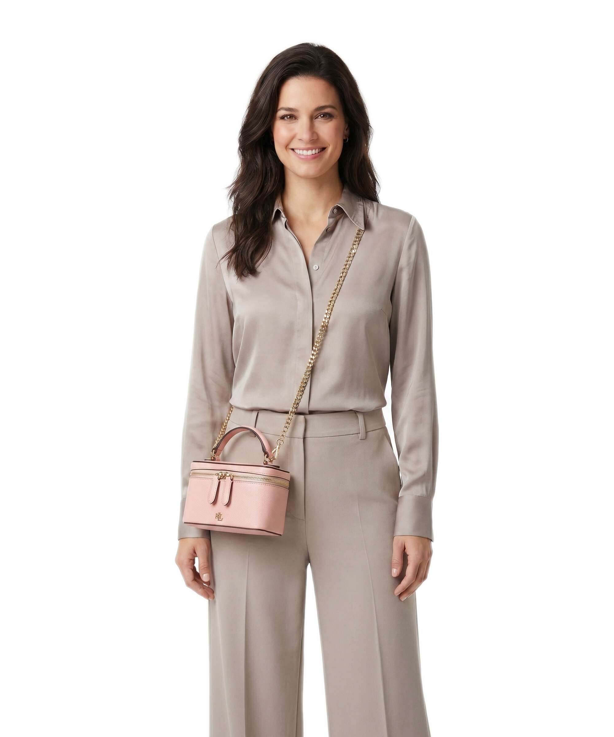 Lauren Ralph Lauren Hallee Small Crossbody bag saffiano leather