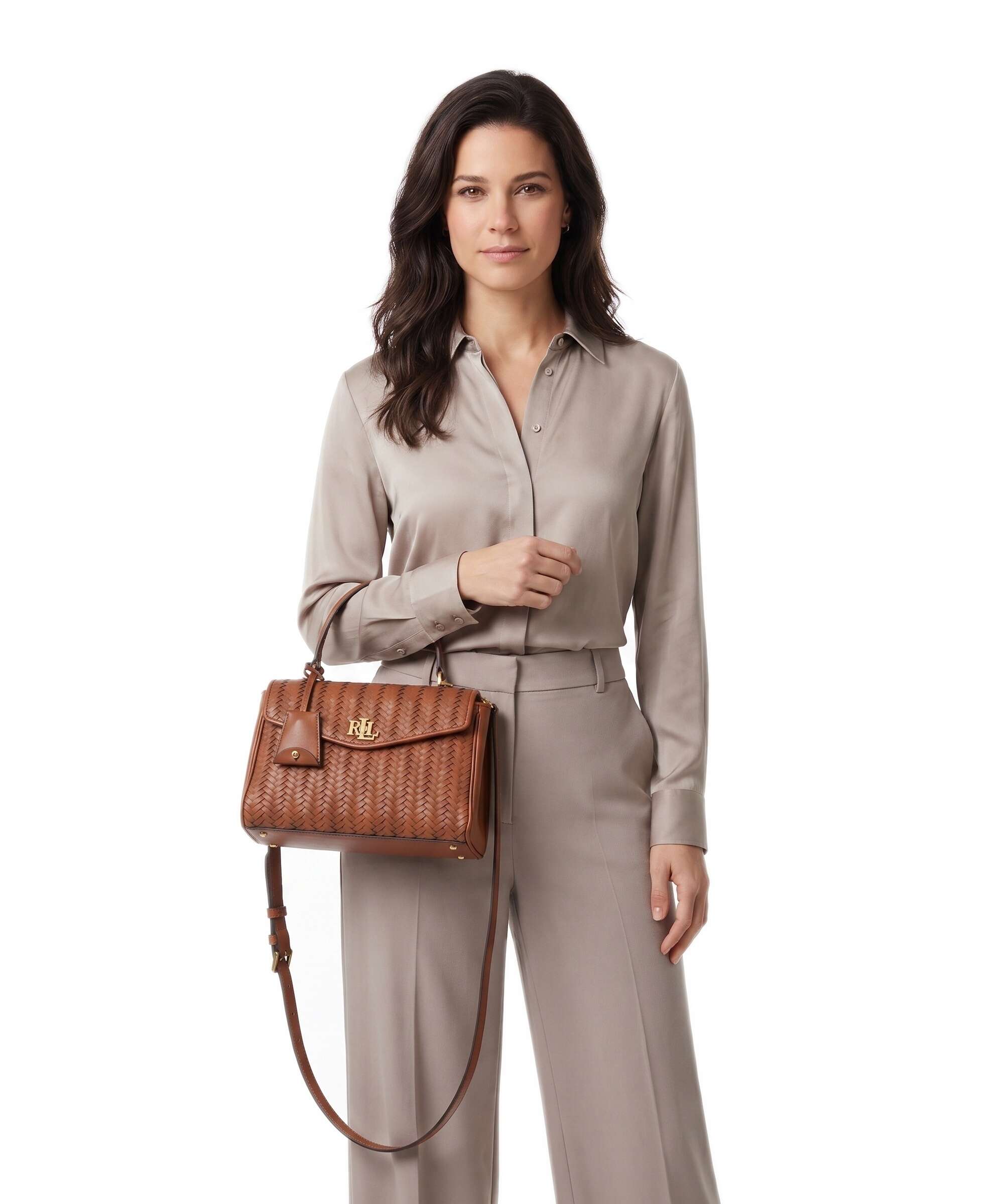 Lauren Ralph Lauren Farrah Small Handbag lauren tan