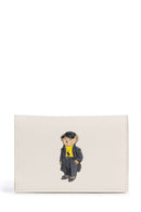 Polo Ralph Lauren Bear Holiday Credit card holder ivory