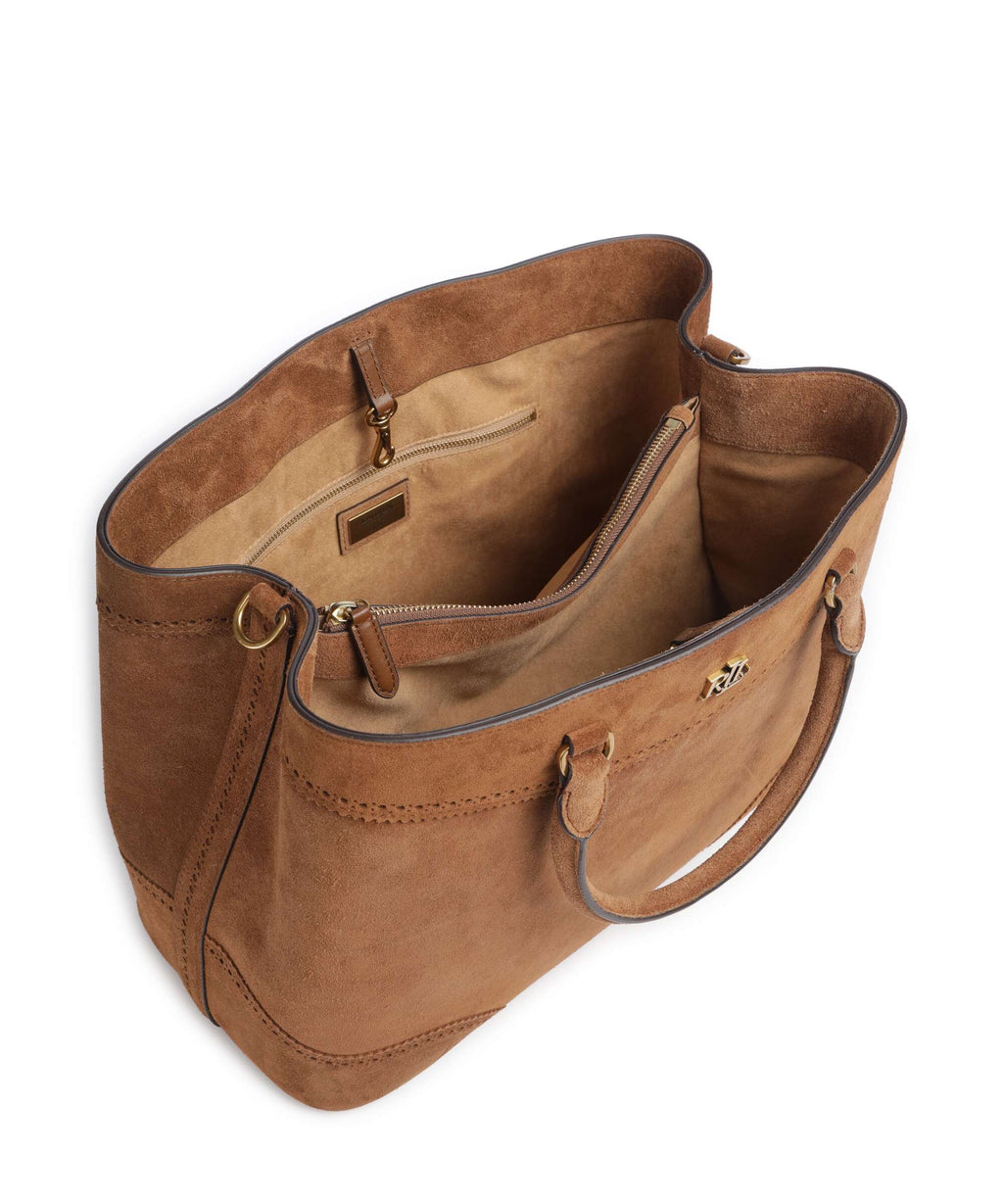 Lauren Ralph Lauren Marcy 36 Handbag light tobacco
