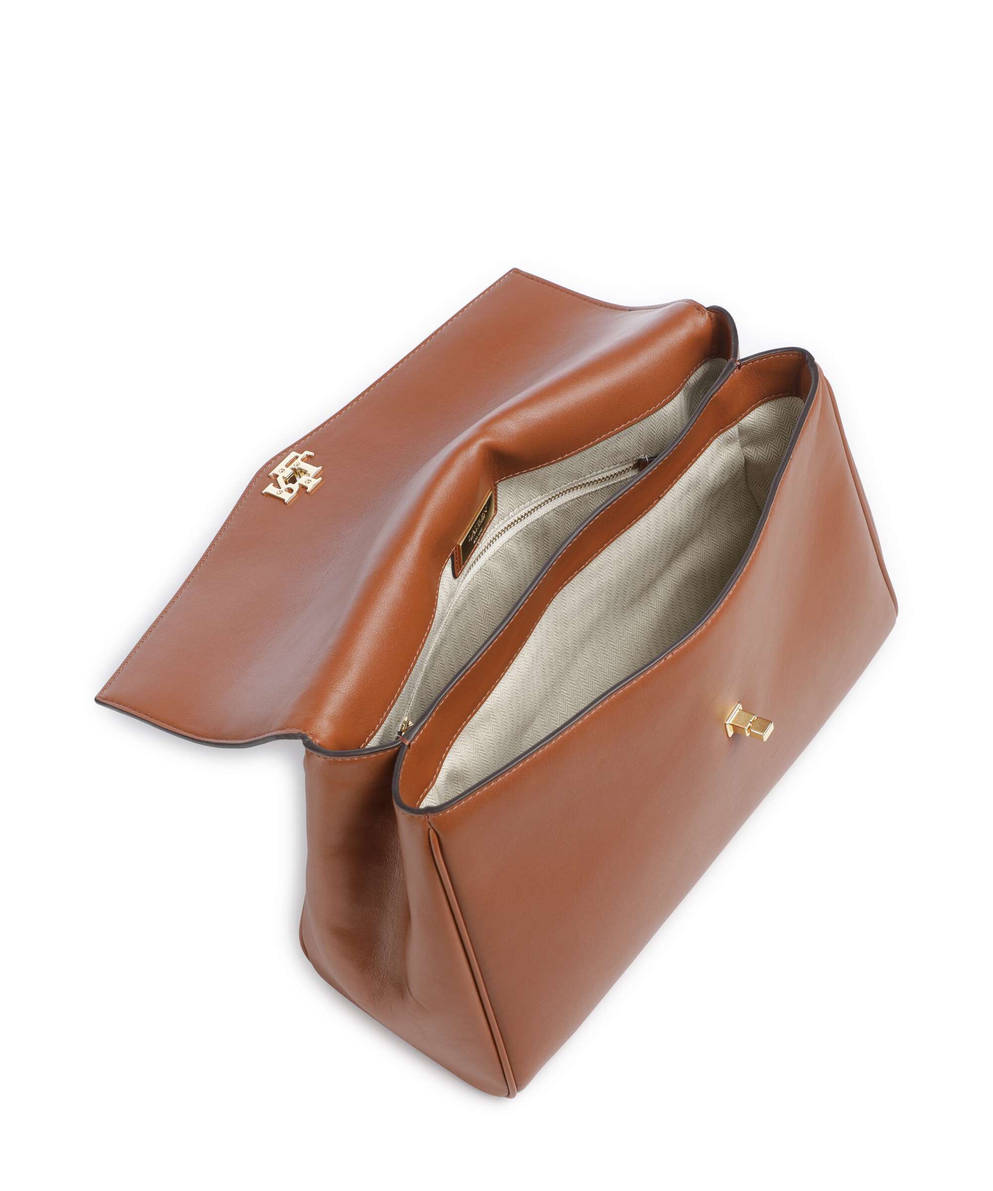 Lauren Ralph Lauren Farrah Medium Handbag lauren tan