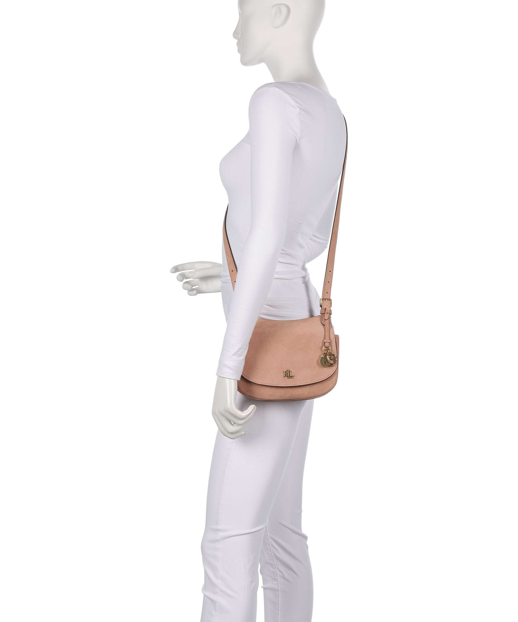 Lauren Ralph Lauren Marcy Medium Crossbody bag pink sienna