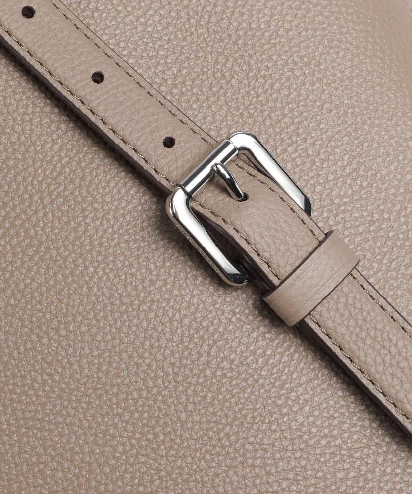 Lauren Ralph Lauren Cameryn Medium Backpack taupe brown