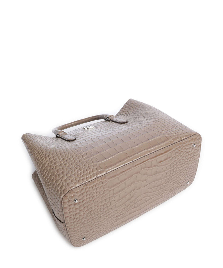 Lauren Ralph Lauren Marcy 36 Handbag taupe brown