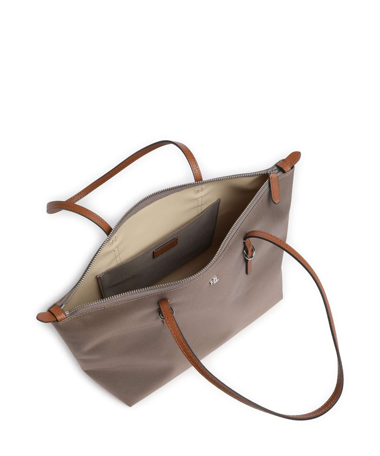 Lauren Ralph Lauren Keaton 26 Tote bag taupe brown/lauren tan