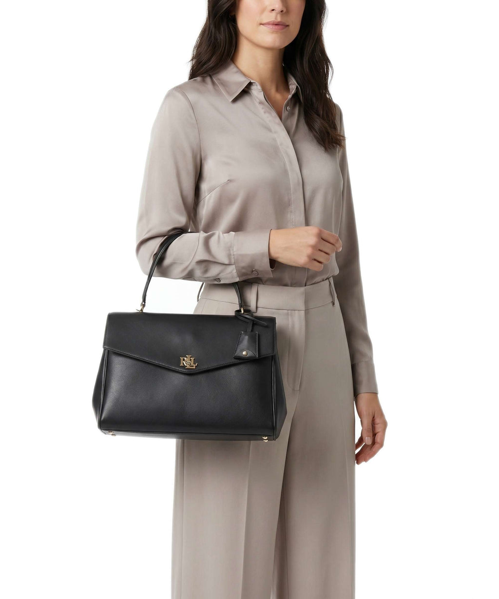 Lauren Ralph Lauren Farrah Medium Handbag black