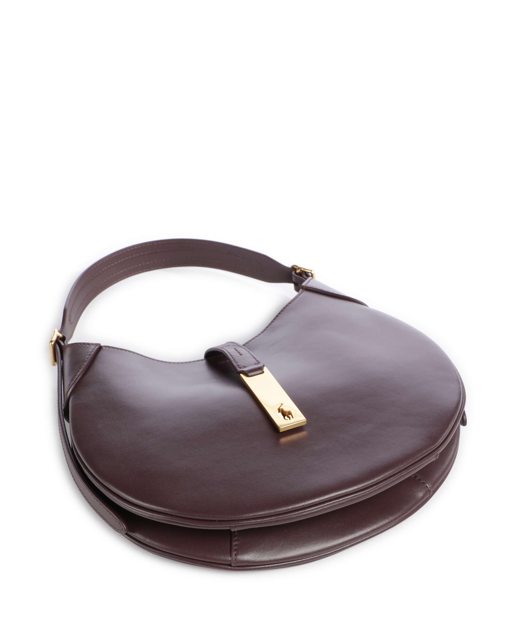 Polo Ralph Lauren ID Collection Small Shoulder bag midnight merlot