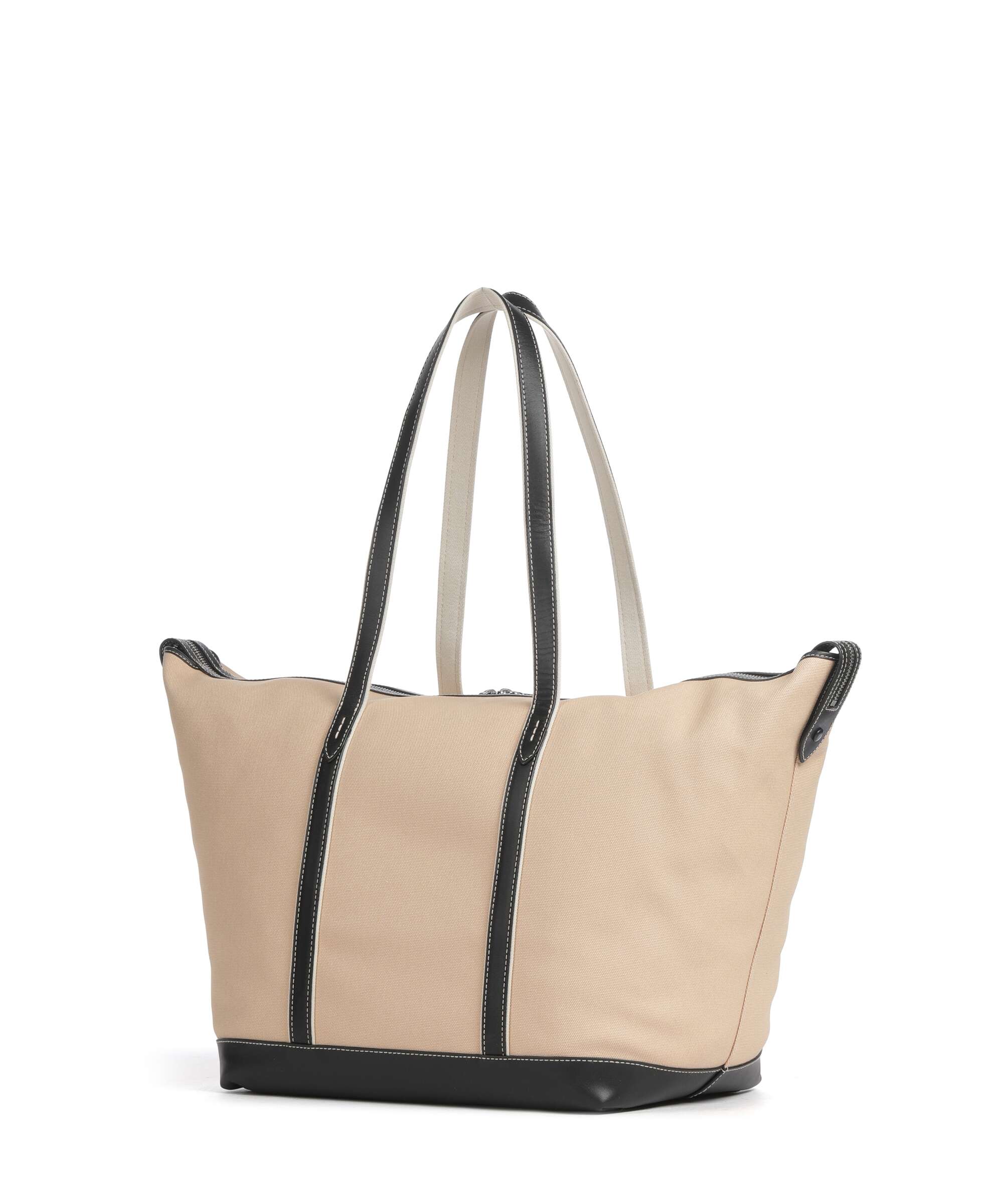Polo Ralph Lauren Canvas Large Tote bag porcelain/black