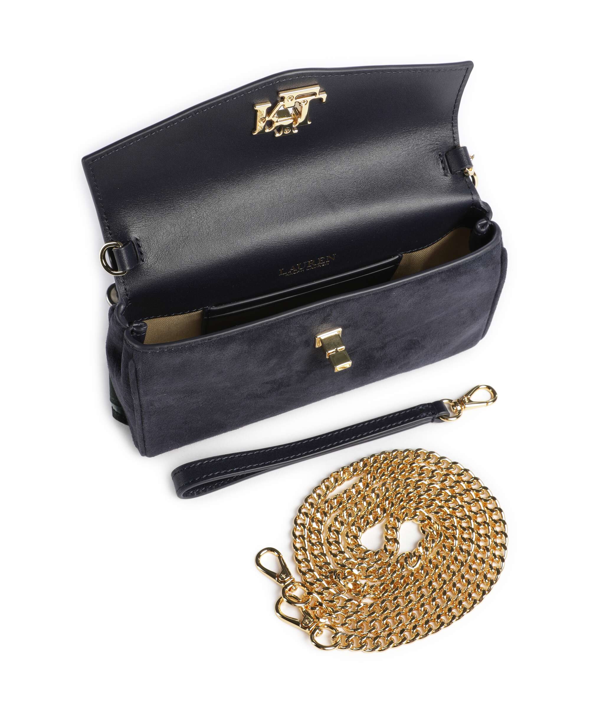 Lauren Ralph Lauren Tanner Large Crossbody bag lauren navy/urban bltng/navy multi