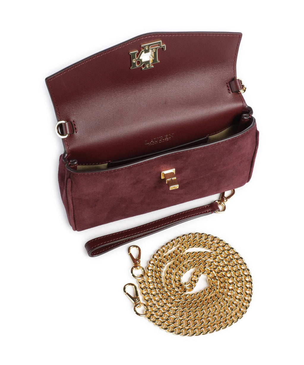 Lauren Ralph Lauren Tanner Large Crossbody bag dark garnet/urban bltng/garnet multi