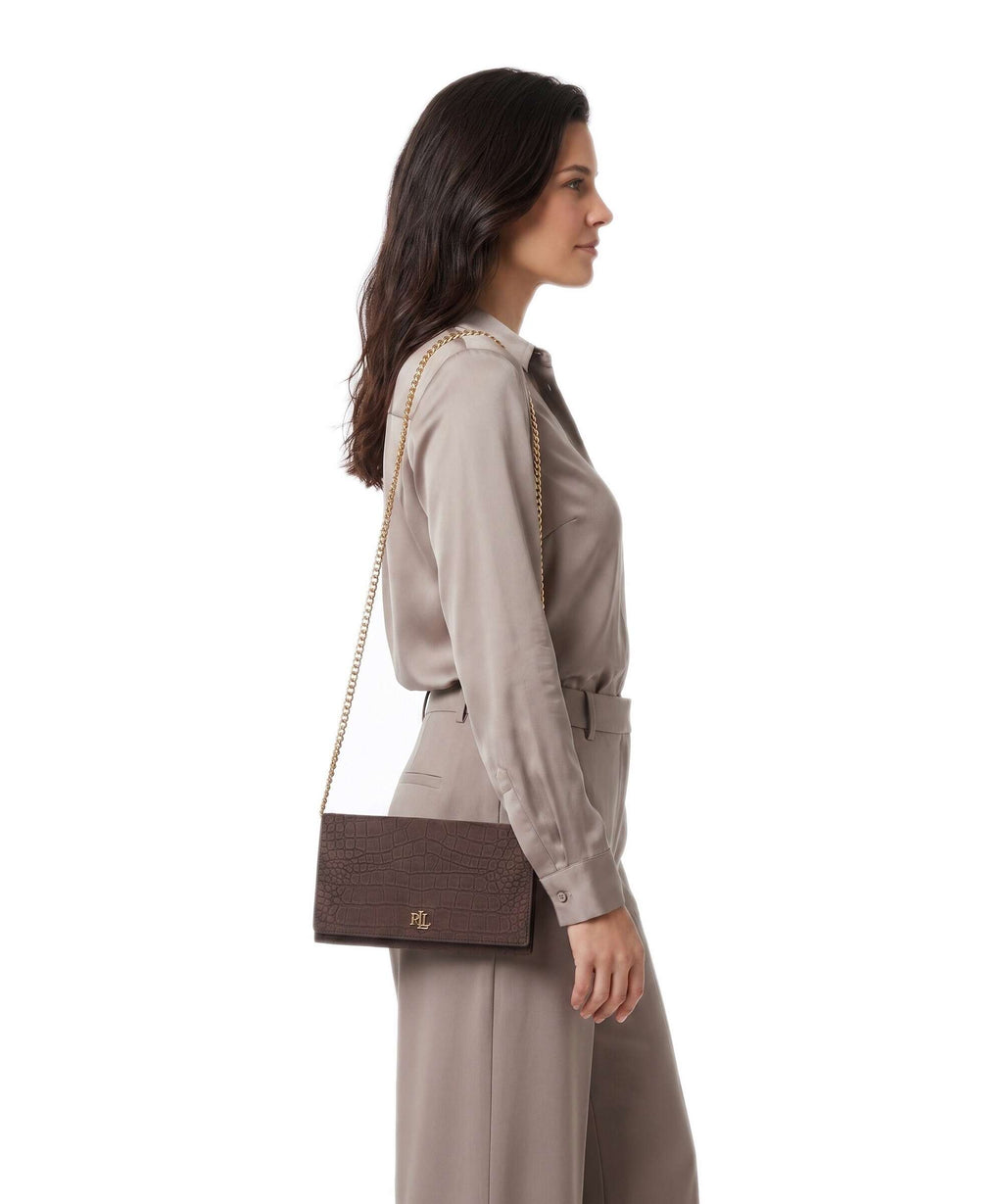 Lauren Ralph Lauren Adair II Large Wallet chestnut brown