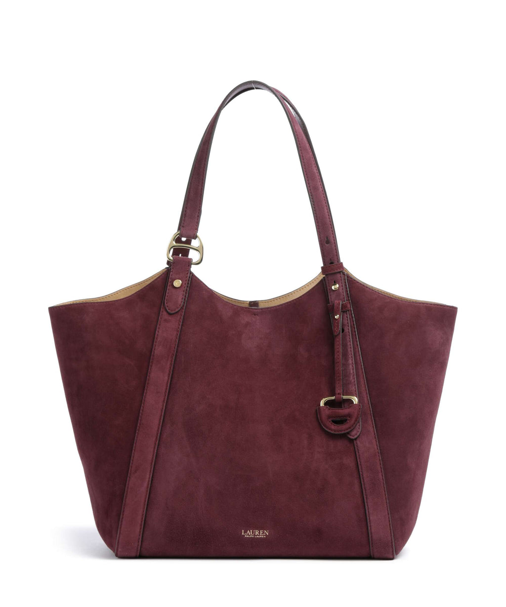 Lauren Ralph Lauren Tasha Large Tote bag dark garnet