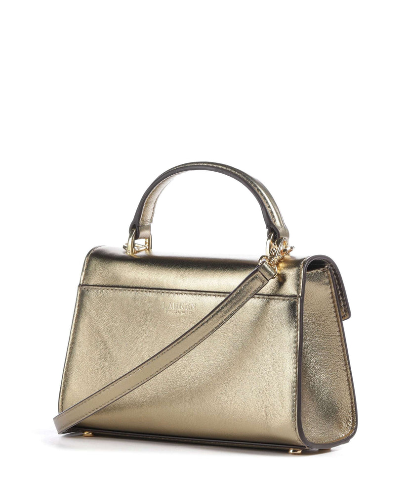 Lauren Ralph Lauren Farrah Small Handbag antique gold