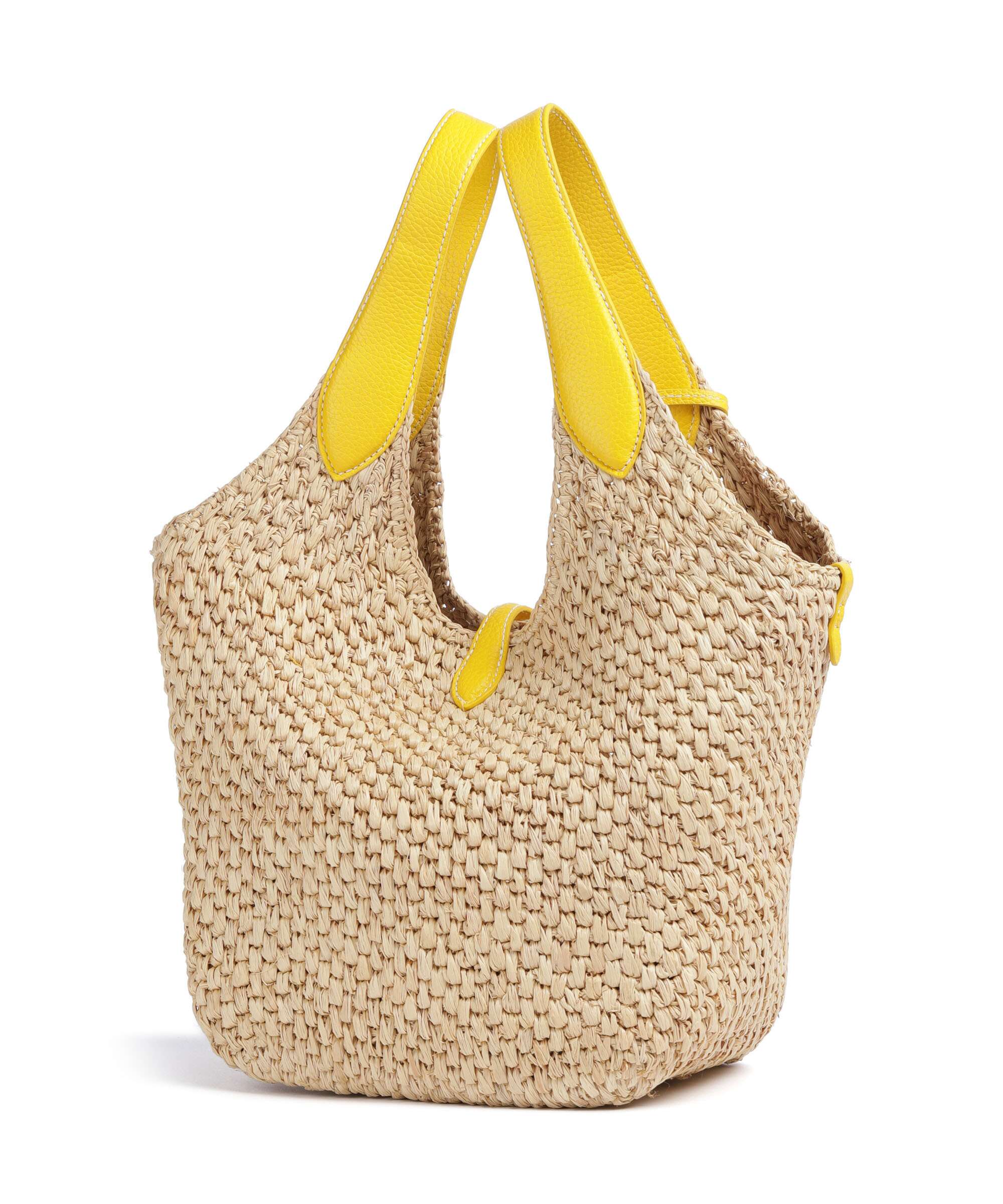 Polo Ralph Lauren Play Medium Handbag bast natural/canary yellow
