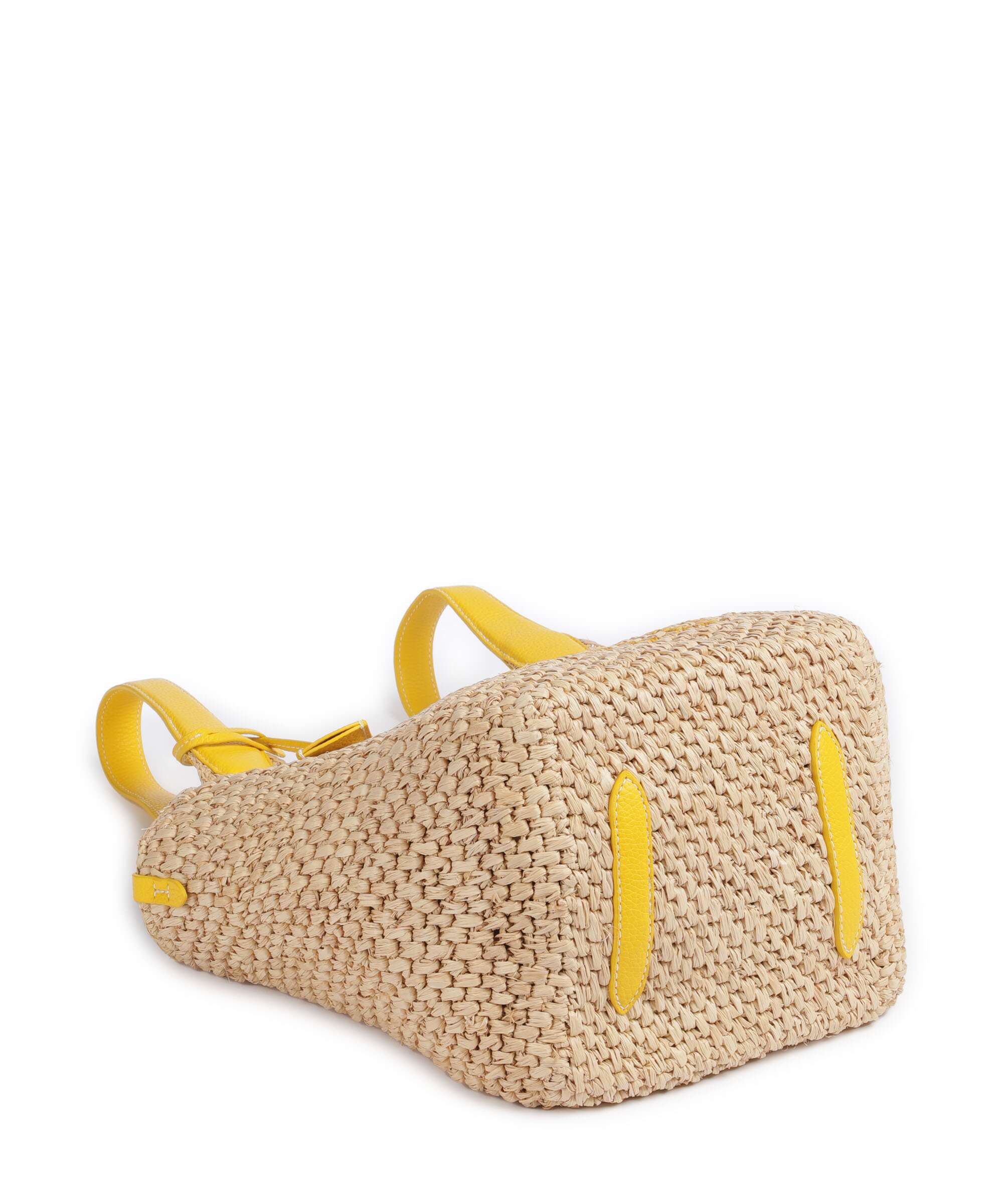 Polo Ralph Lauren Play Medium Handbag bast natural/canary yellow