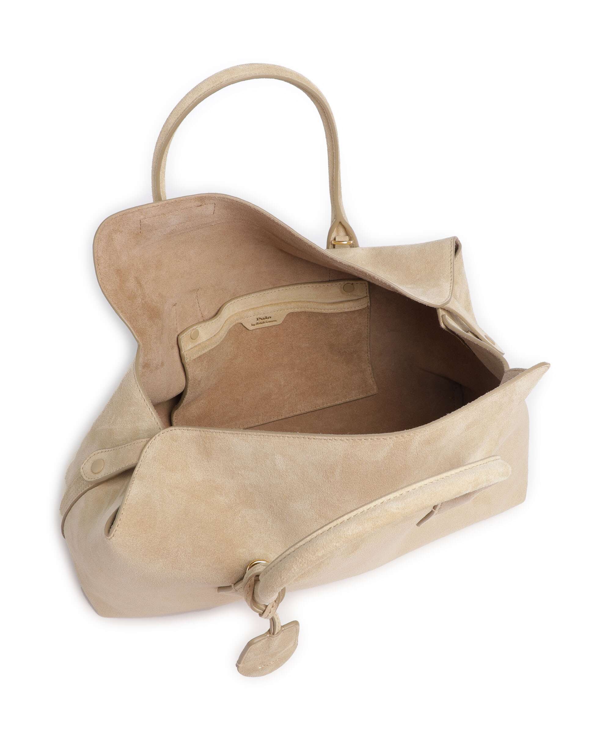 Polo Ralph Lauren Bellport Medium Handbag brushed cow leather