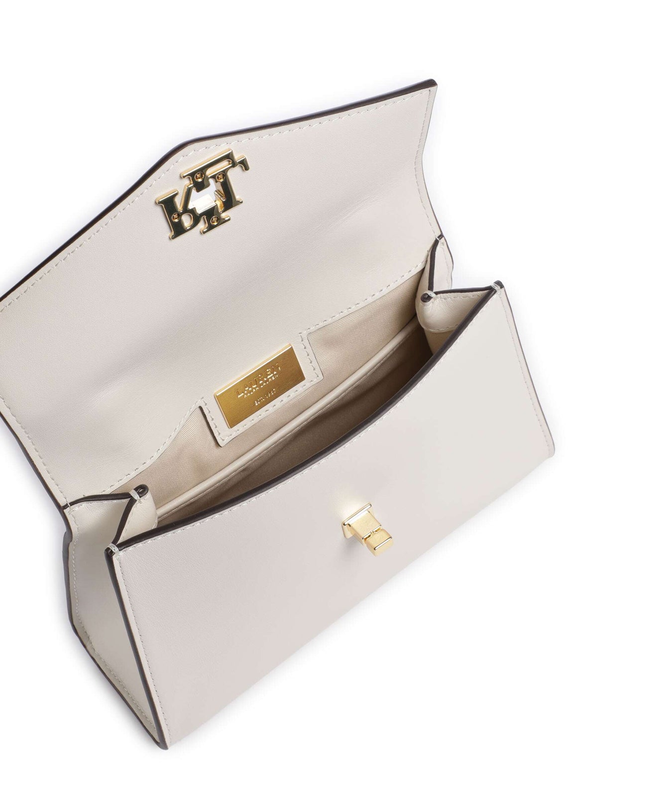 Lauren Ralph Lauren Farrah Small Handbag soft white