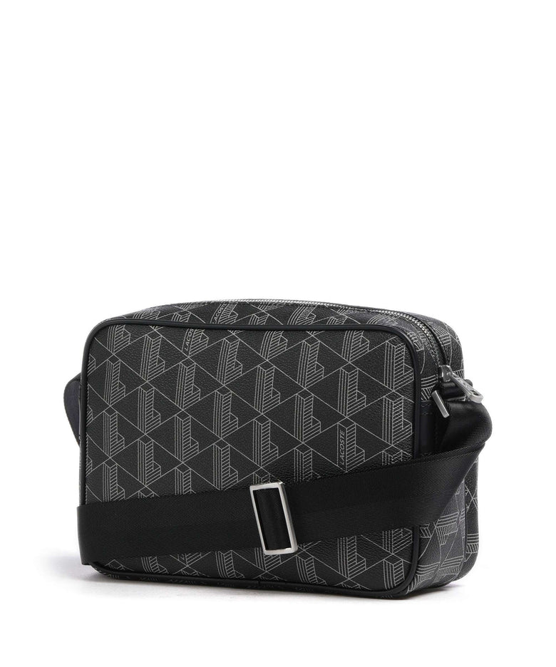 Lacoste The Blend Crossbody bag monogram noir/gris