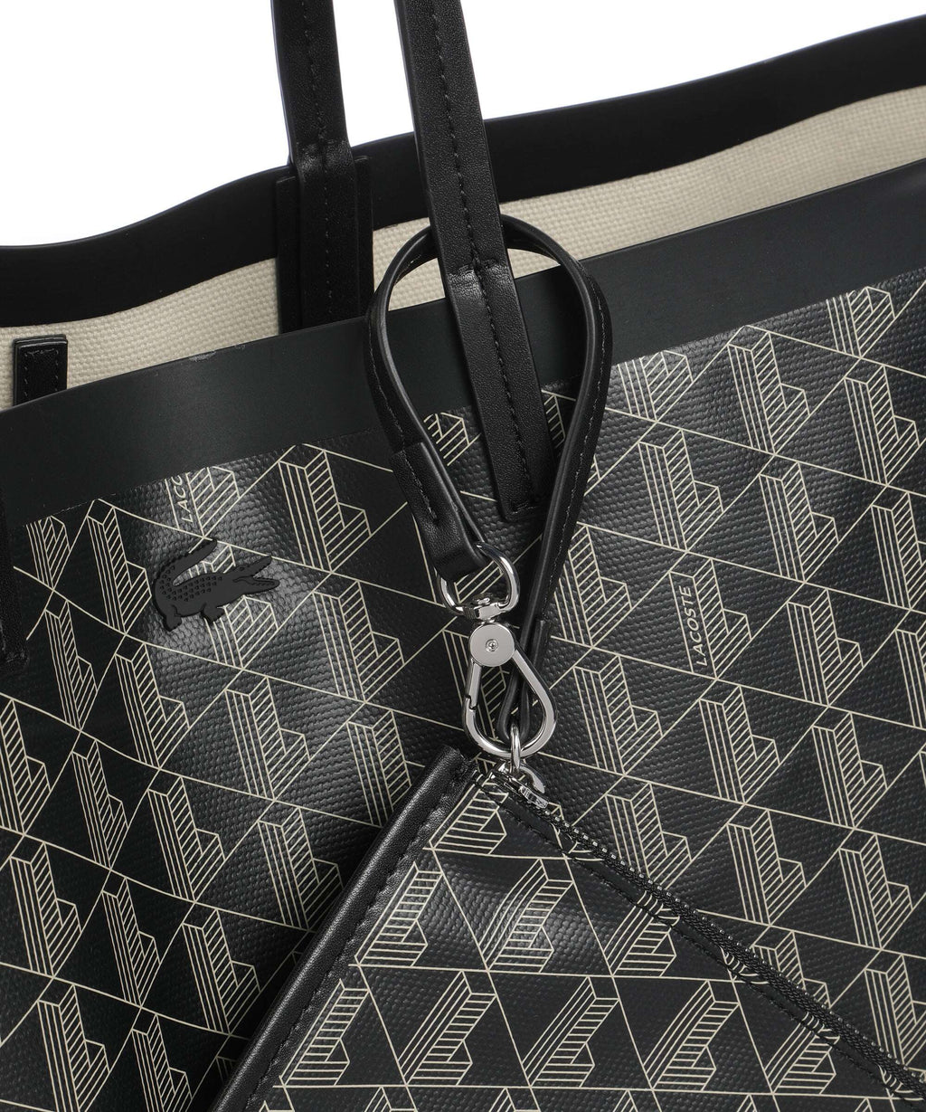 Lacoste Zely Tote bag mono noir/beige