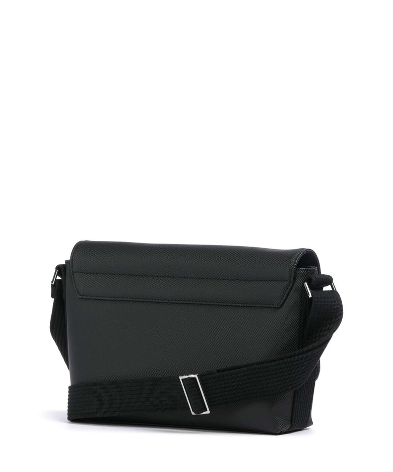 Lacoste Mens Classic Messenger bag noir