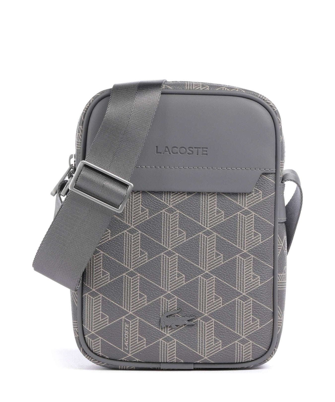 Lacoste The Blend Crossbody bag mono castlerock/string
