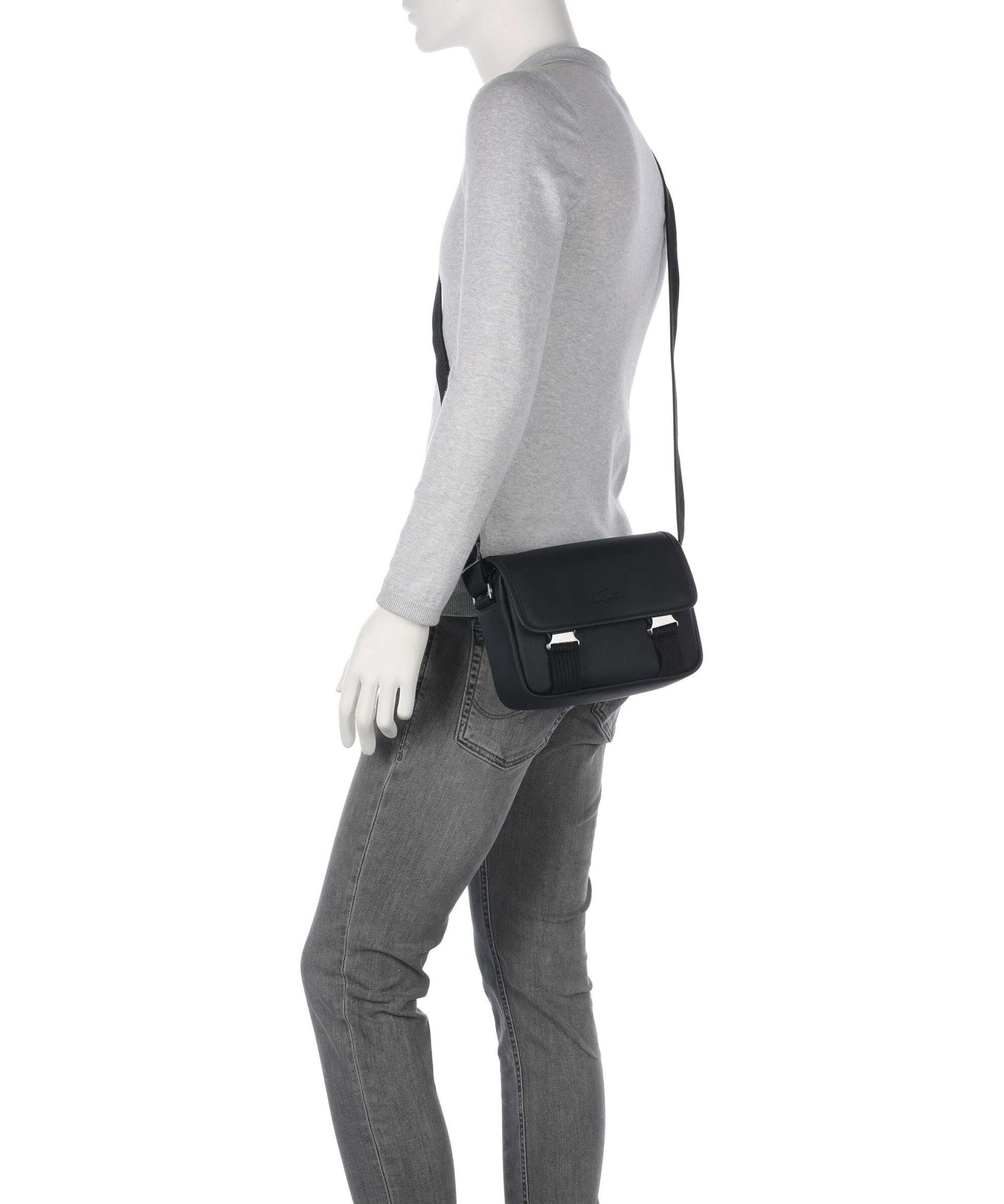 Lacoste Mens Classic Crossbody bag noir