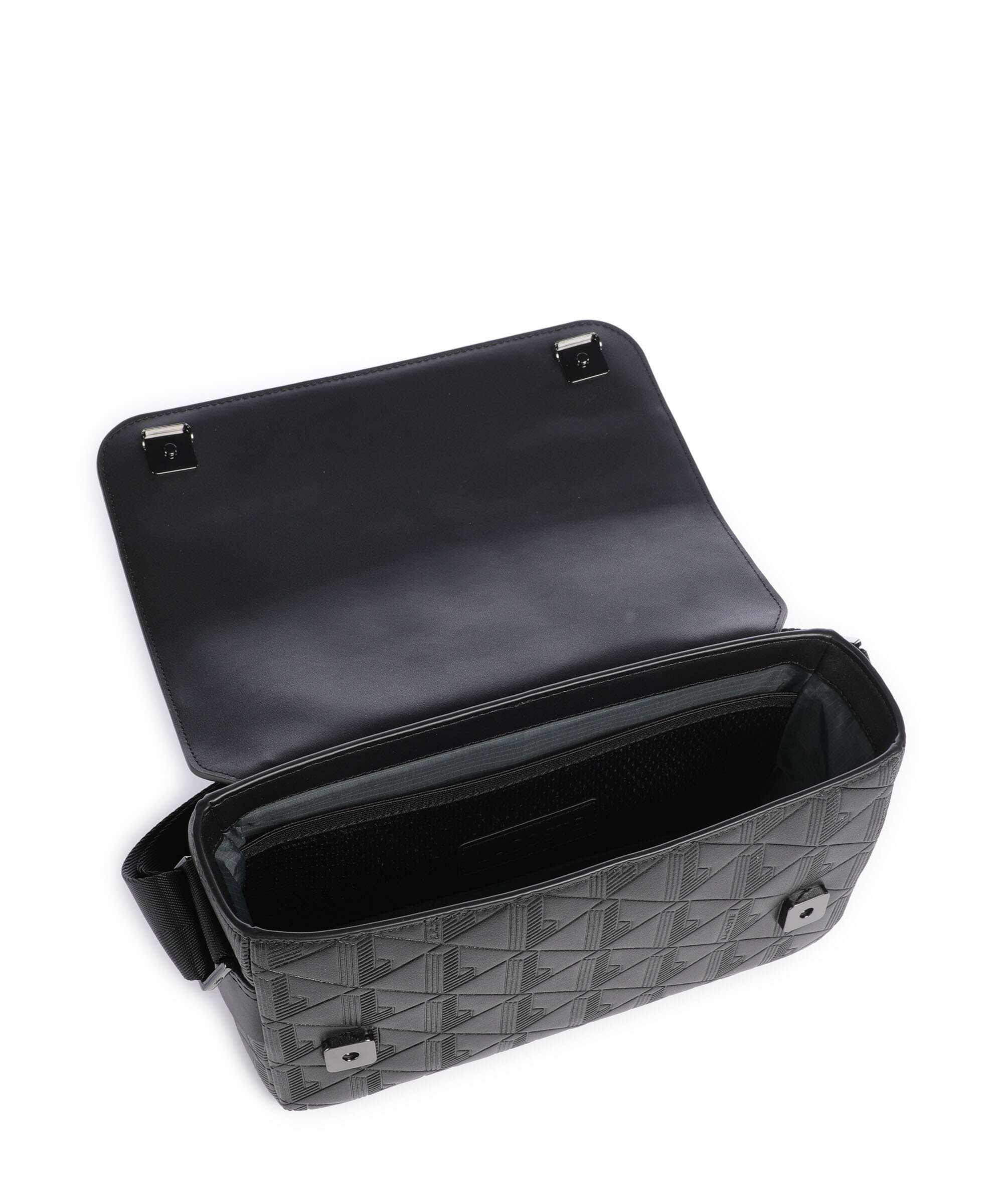 Lacoste Nomogramme Crossbody bag noir