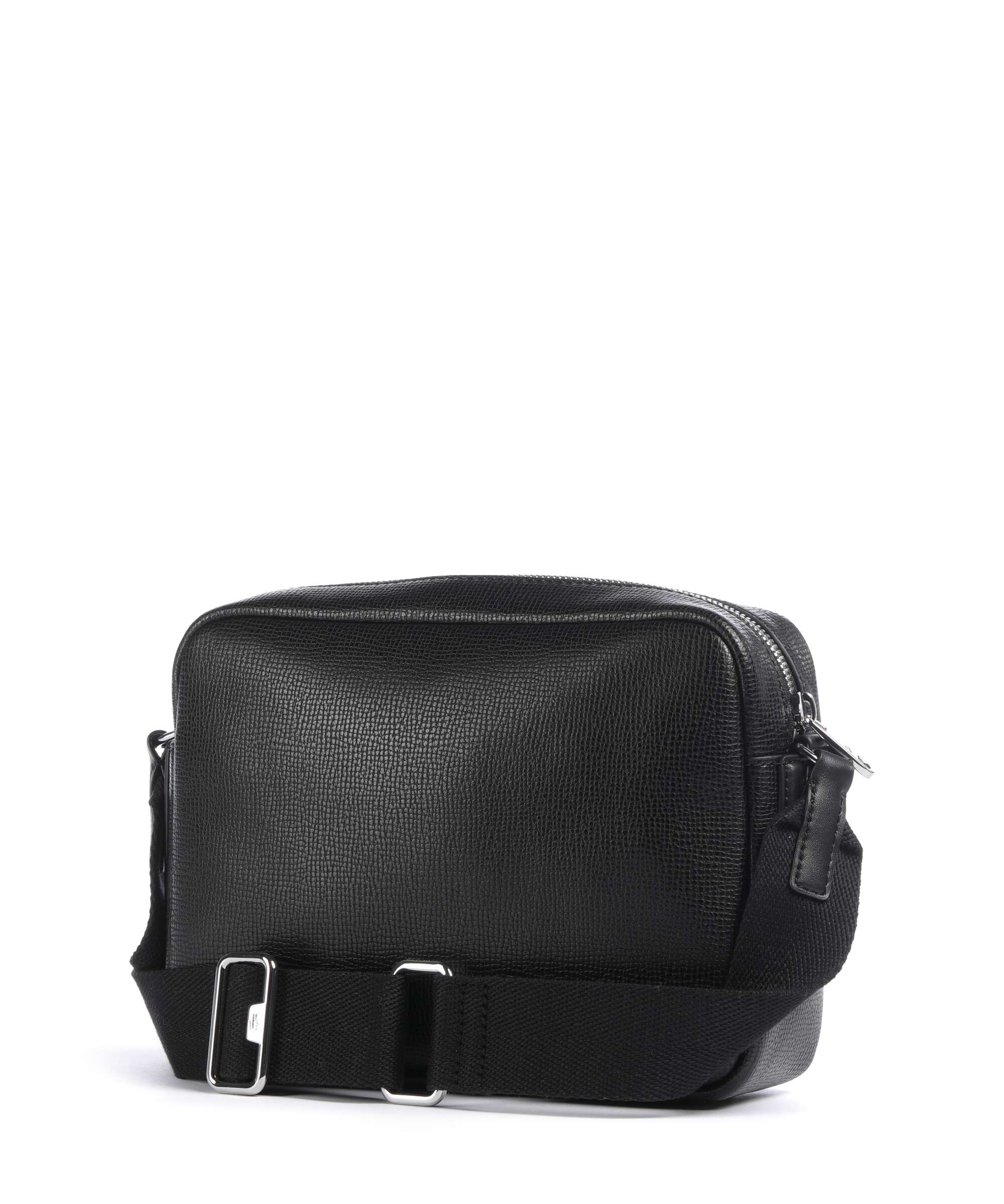 Lacoste Ossian Crossbody bag cow leather noir - NH5048OI000 – WARDOW
