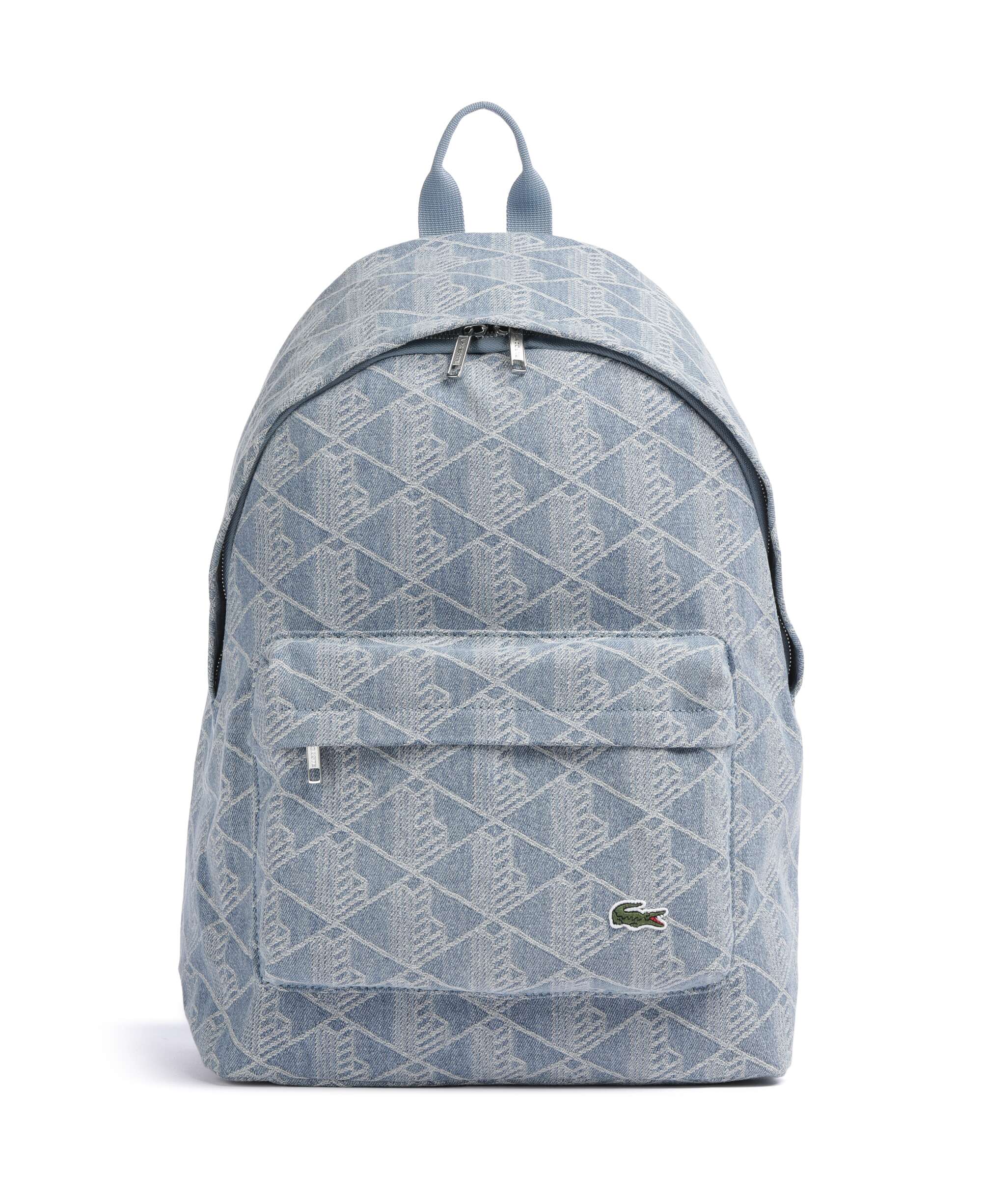 LACOSTE 幾何学模様リュック Lacoste Neocroc Jacquard Backpack 13″ canvas tradewinds