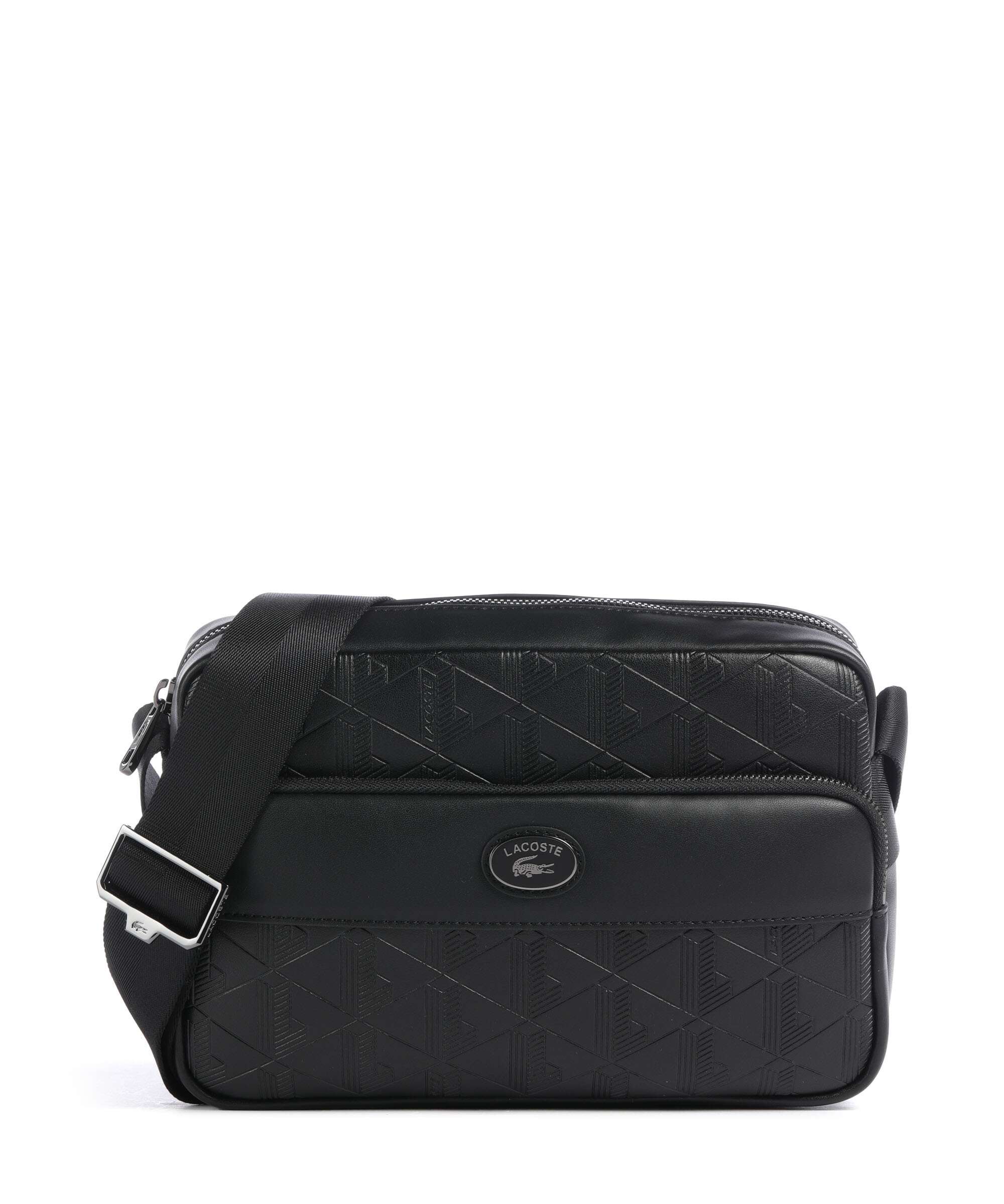 Lacoste Nomogramme Crossbody bag imitation leather noir