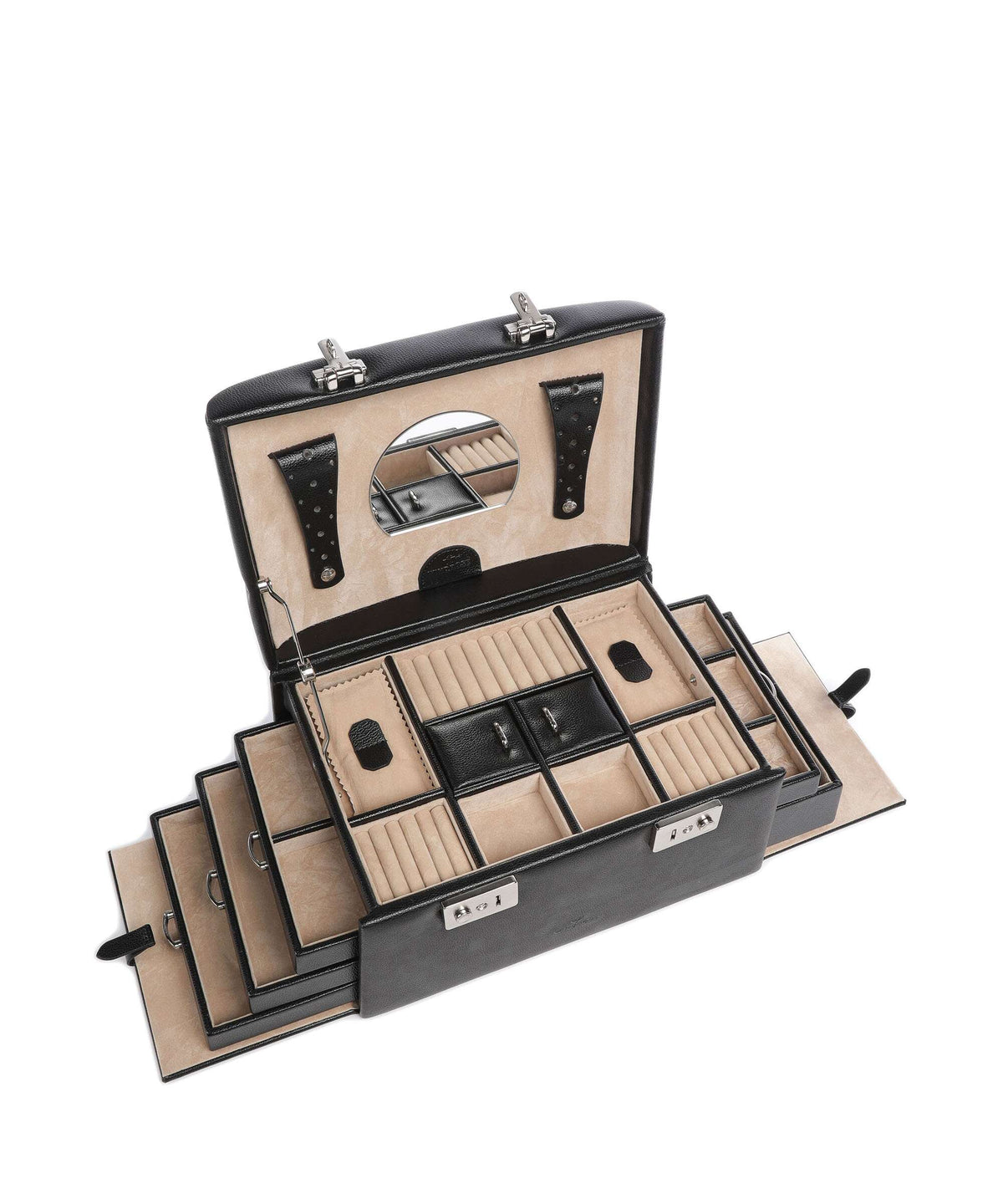 Windrose Beluga Jewelry box schwarz