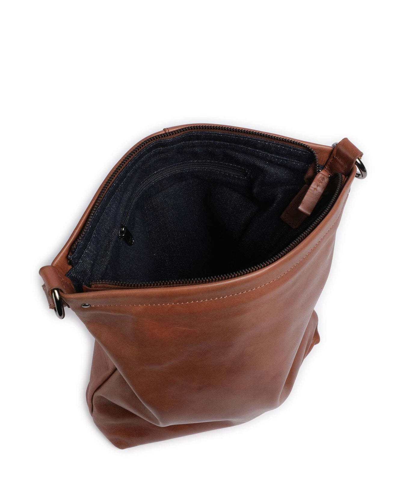 Harold's Caugio Hobo bag cognac