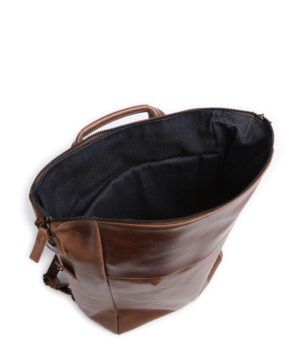 Harold's Caugio Laptop backpack cognac