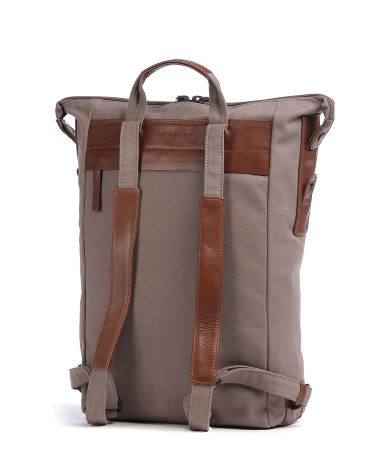 Harold's Wax Backpack sand braun